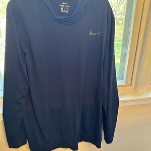 Nike Navy Blue Dri-FIT Hoodie